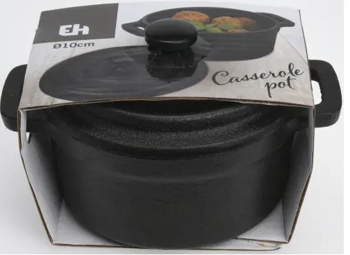MINI CAÇAROLA Ø10CM FERRO FUNDIDO#